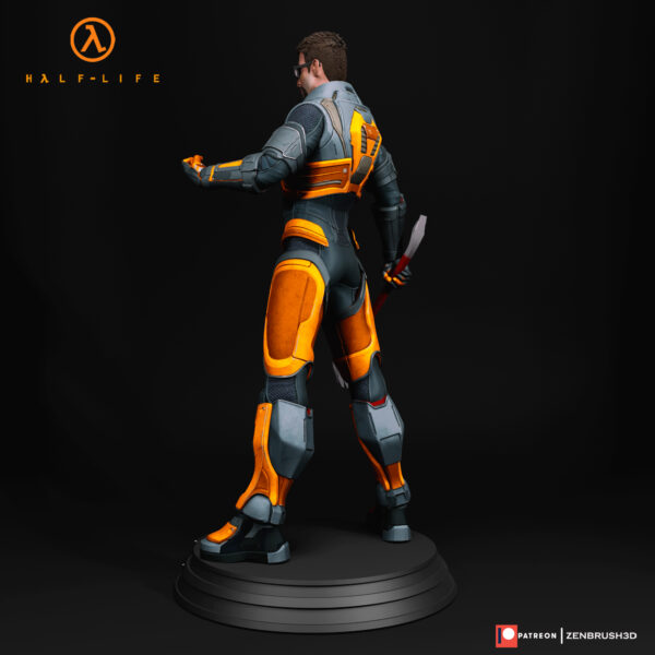 Half Life - Gordon Freeman 3D PRINTING - Imagen 2