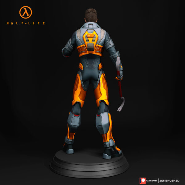 Half Life - Gordon Freeman 3D PRINTING - Imagen 3