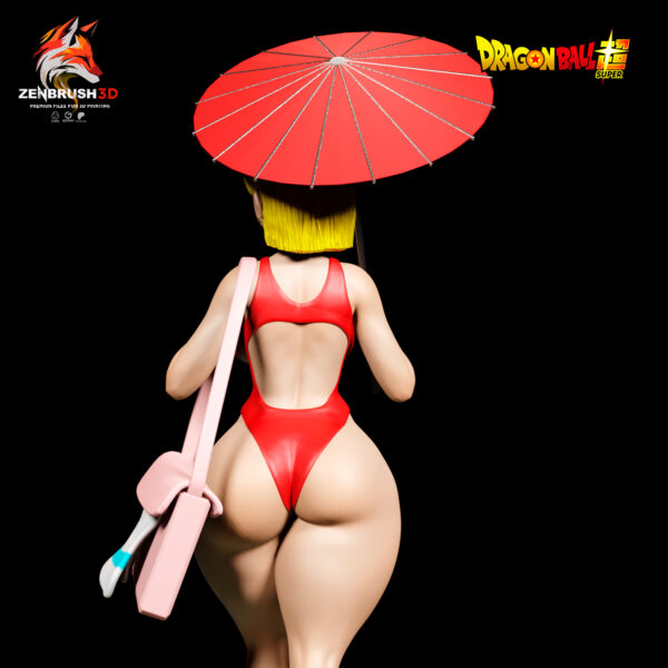 Android 18 - Beach Outfit STL 3D PRINTING - Imagen 5