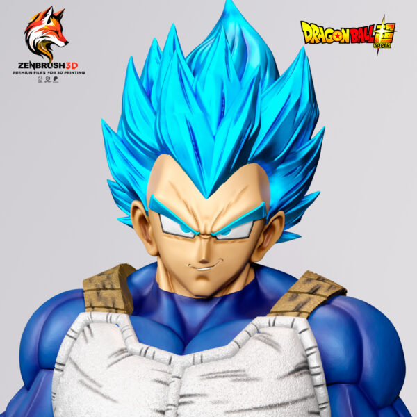 Vegeta - Dragon Ball STL 3D PRINTING - Imagen 4