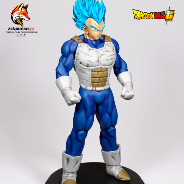 Vegeta - Dragon Ball STL 3D PRINTING - Imagen 5