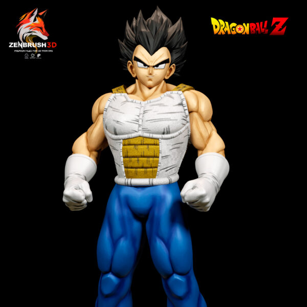 Vegeta - Dragon Ball STL 3D PRINTING - Imagen 2