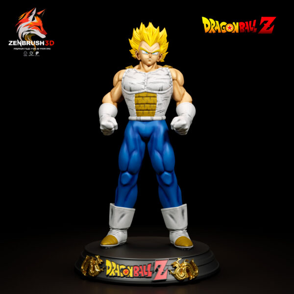 Vegeta - Dragon Ball STL 3D PRINTING - Imagen 3