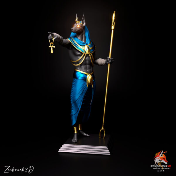 Anubis - Egyptian god of the underworld STL 3D PRINTING