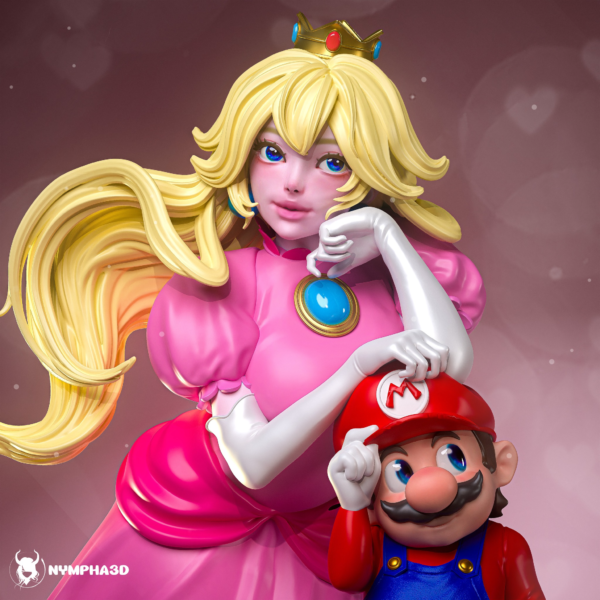Princess Peach STL 3D PRINTING