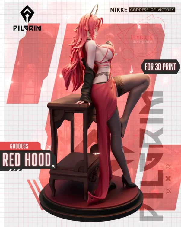 Hybris Studios - Red Hood STL 3D PRINTING - Imagen 4