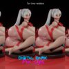 female sexy CHRISTMAS RELAX STL 3D PRINTING - Imagen 4