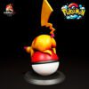 Pikachu - Pokemon - Zenbrush3D STL 3D PRINTING - Imagen 3