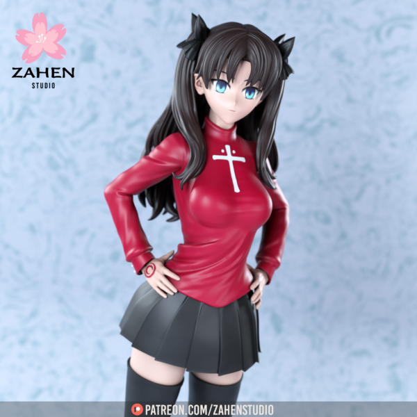 Rin Tohsaka - Fate Stay Night STL 3D PRINTING