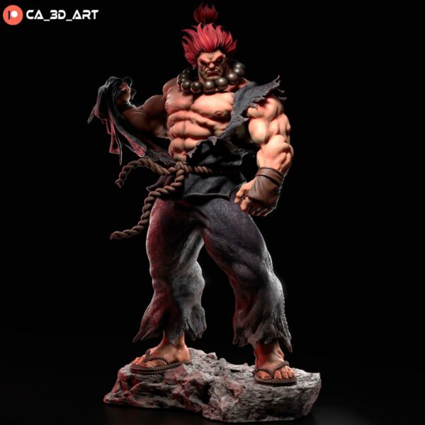 Akuma Street Fighter - Tekken STL 3D PRINTING