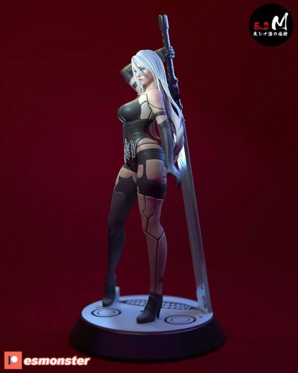 Nier: Automata Tipe A STL 3D PRINTING - Imagen 3