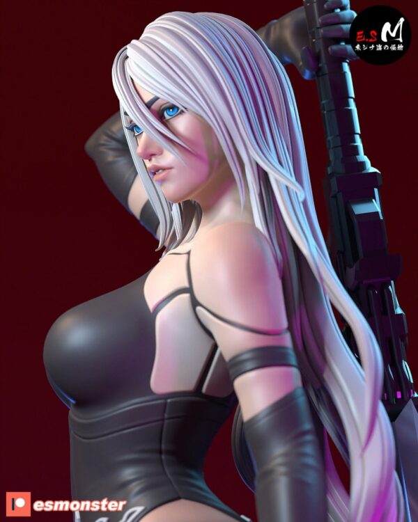 Nier: Automata Tipe A STL 3D PRINTING